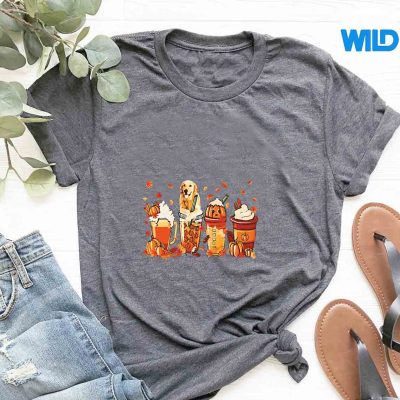 GoldenRetrieverAutumnFallPumpkinTruckMappethanksgivingLovetshirt