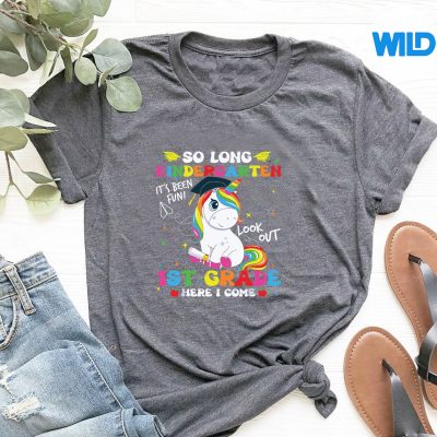 UnicornForSoLongKindergartenStGradeHereICometshirt