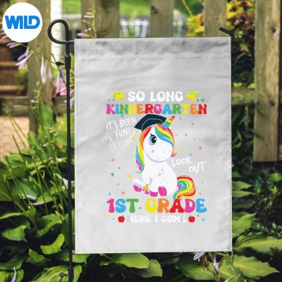 UnicornForSoLongKindergartenStGradeHereIComeflag