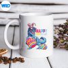 HappyEastrawrTRexDinosaurEasterBunnyEggCostumemug
