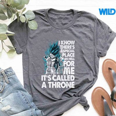 VegetaUltraInstinctIKnowASpecialPlaceInHelltshirt