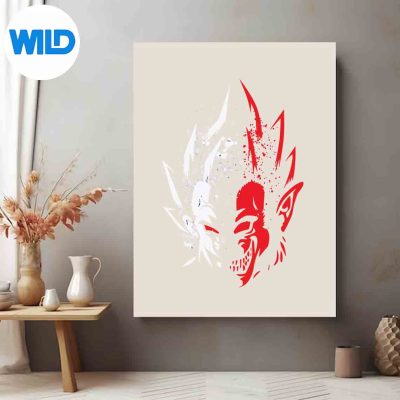 VegetaTransformationMonkeyClassicVintageposter