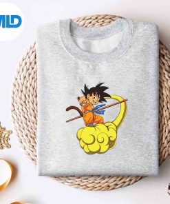 Goku Classic Cute Vintage Silhouette SVG PNG Cut File