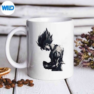 BlackGokuClassicVintagemug