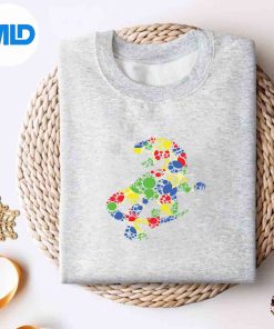 Colorful Polka Dot T Rex Dinosaur International Dot Day Amused SVG PNG Download