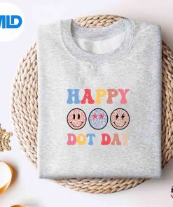 Retro Happy Dot Day Cute Happy Faces For Vector Design