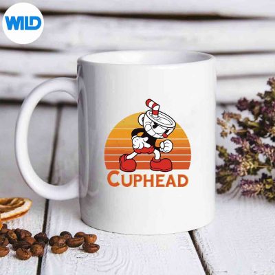 CupheadVintageSunsetClassicVintagemug