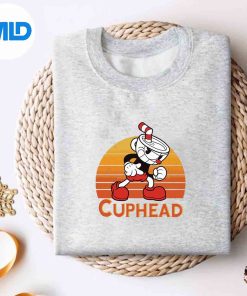 Cuphead Vintage Sunset Classic Vintage Cut File