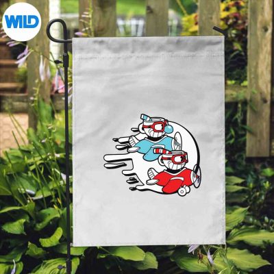 CupheadAndMugmanClassicFunnyflag