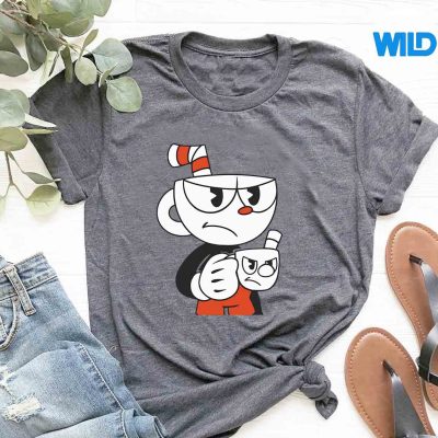 CupheadAndMugmanAngryClassictshirt