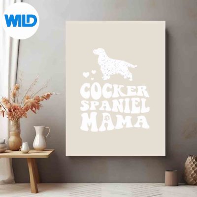 CockerSpanielMamaDogLoverMothersDayPawPetPuppyMomposter