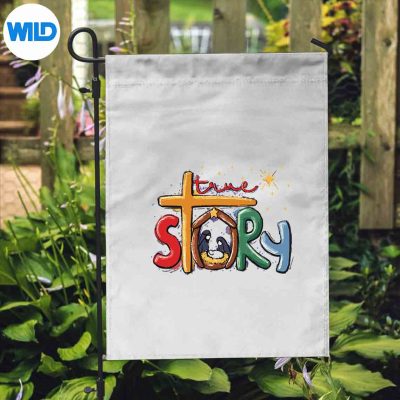 TrueStoryChristmasNativityJesusChristianChristmasflag