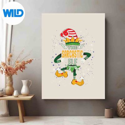 SarcasticElfChristmasFamilyMatchingXmasSquadposter