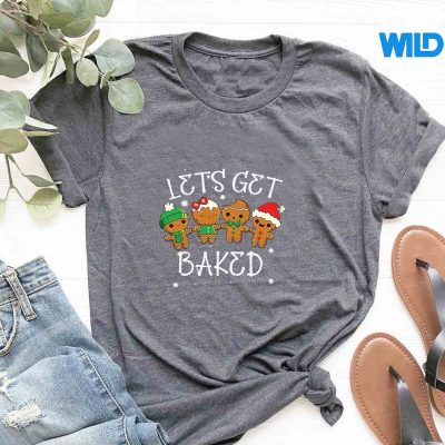 LetsGetBakedCookieWeedXmasUglyChristmastshirt