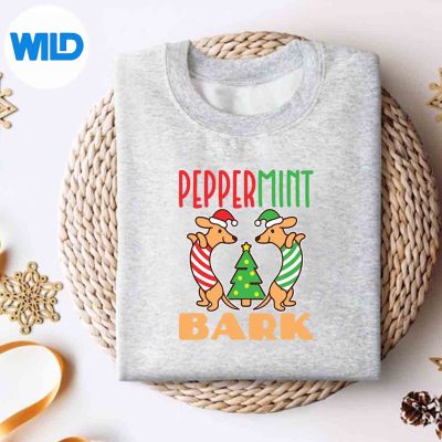 DachshundDoxiePeppermintBarkCuteChristmasXmassweater
