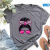 BreastCancerAwarenessSurvivorFootballMomGirlstshirt