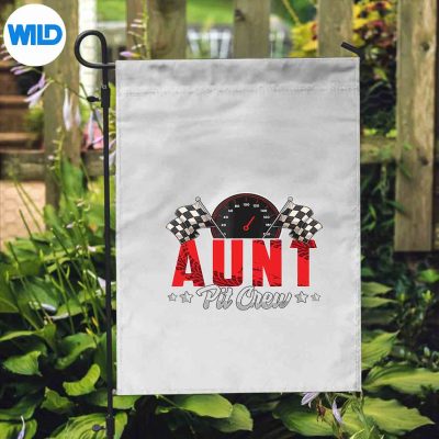 RaceCarPartyRacingFamilyAuntPitCrewflag