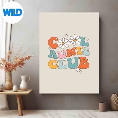 GroovyCoolAuntsClubSmileMothersDayposter