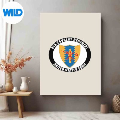 CavalryRegimentUnitedStatesArmyVeteranMilitaryposter