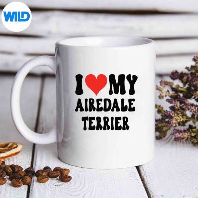 ILoveMyAiredaleTerrierDogHeartCutePetmug