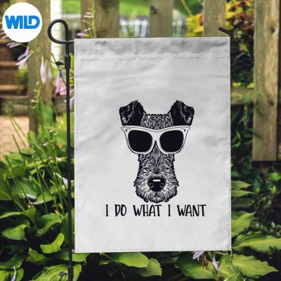 AiredaleTerrierDogOwnerIDoWhatIWantPetflag