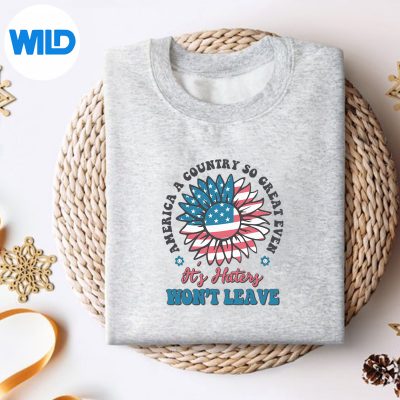 AmericaACountrySoGreatEvenItsHatersWontLeaveCoolsweater