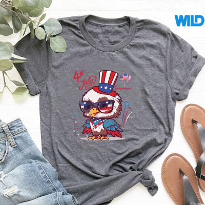 4thOfJulyIndependenceDayAmericaEagleFireworkUsatshirt
