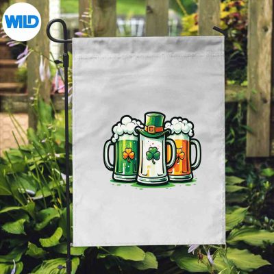 StPatrickDayIrishIrelandFlagGreenBeerLoverflag