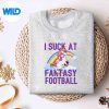 ISuckAtFantasyFootballUnicornRainbowLosersweater
