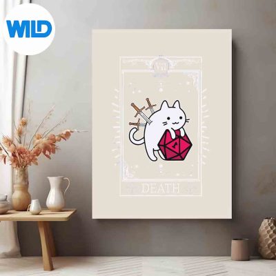 DungeonTarotCardCatDiceDposter