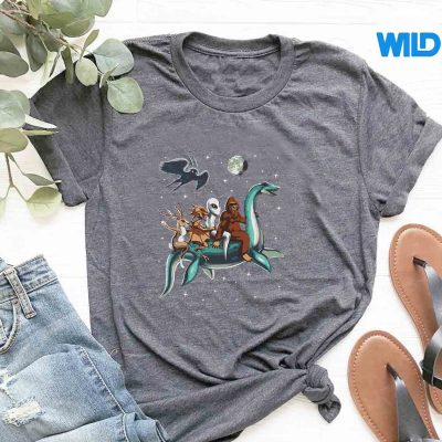 CryptidBigfootJackalopeMothmanLochNessMonstertshirt