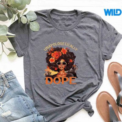 BlackUnapologeticallyDopeJunethBlackHistorytshirt