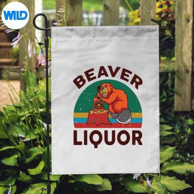 BeaverLiquorForLiqueurBeerDrinkingLoverflag