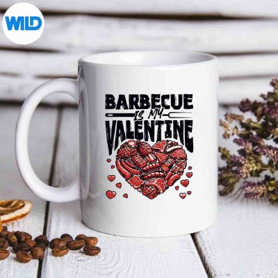 BarbecueIsMyValentineBbqGrillValentinesDayMeatmug