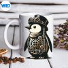 CoolSteampunkAestheticPenguinLoverVintagePenguinmug