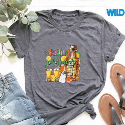 TequilaPorFavorCincoDeMayoFiestaMexicoWineLovertshirt