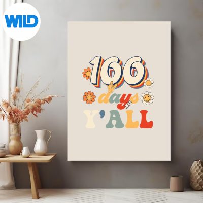 RetroGroovy100thDayOfSchoolTeachers100DaysNewposter