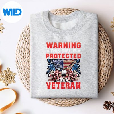 WarningThisGirlByAVeteranpatrioticUsVeteransDaysweater
