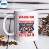 WarningThisGirlByAVeteranpatrioticUsVeteransDaymug