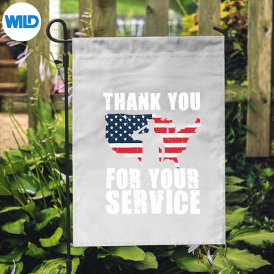VintageVeteransDayThankYouForYourServicesflag