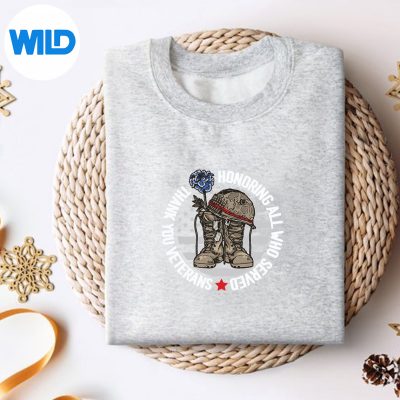 ThankYouVeteransDayForManGirlsHonoringAllWhoServedsweater