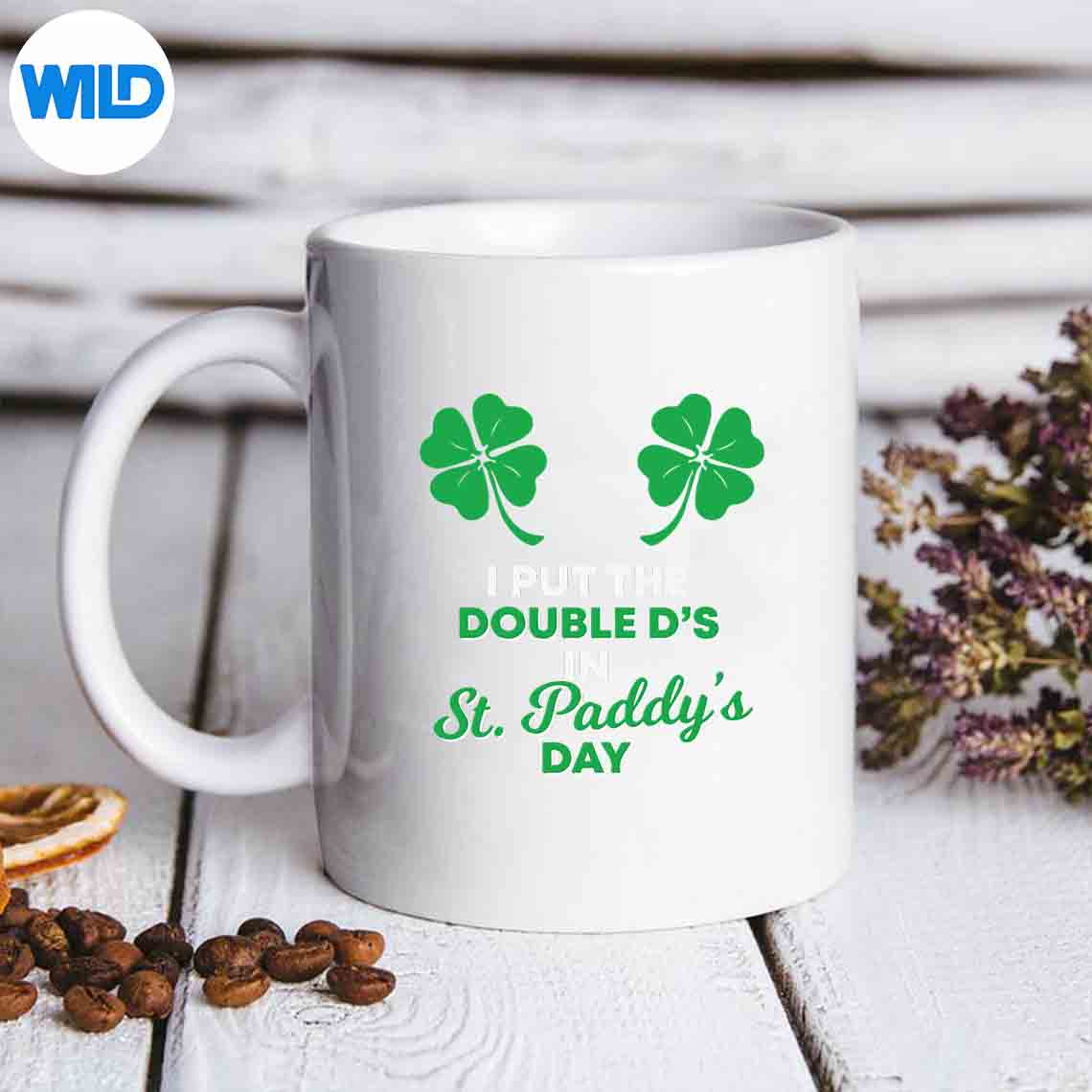 I Put The Double Ds In St Paddys Day Naughty Irish Girl Terrific Modern Silhouette SVG PNG Cut File