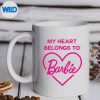 BarbieMyHeartBelongToBarbiemug