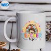 TeacherLifeMessyBunHappyFirstDayOfSchoolTeachermug