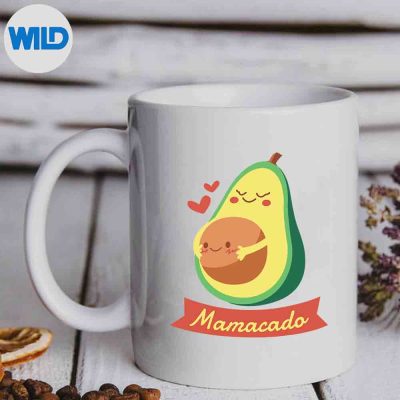MamacadoPregnantMomAvocadoPregnancymug