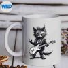 GuitarCatRockCatPlayingGuitarRockKittymug