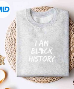 Alternative view of I Am Black History Vintage Silhouette SVG PNG Cut File