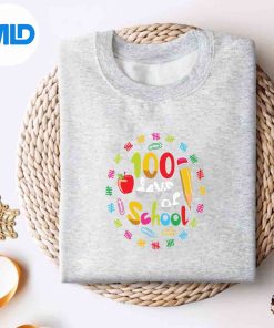 Alternative view of Happy 100th Day Of School Teachers Students 100 Days Smarter Design for Cricut