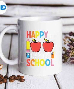 Happy 100 Days Of School Teacher And Student PNG SVG for Cricut