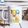 100thDayOfSchool100DaysSchoolCorgiLoversmug